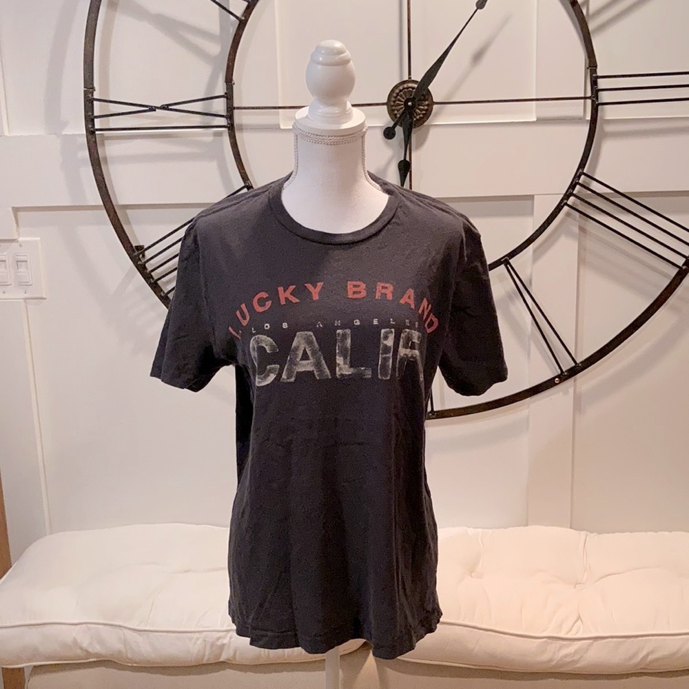 Dark Grey Lucky Brand T-Shirt